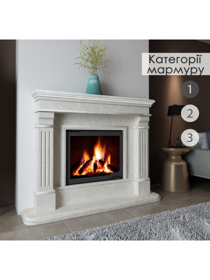 Камінне облицювання Hitis Класік, матеріал мармур категорії 1