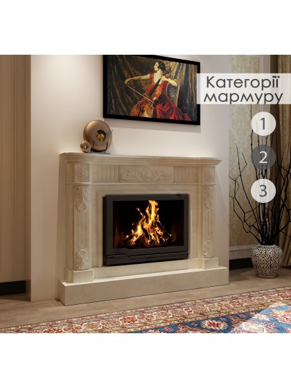 Камінне облицювання Hitis Перлина, матеріал мармур категорії 2