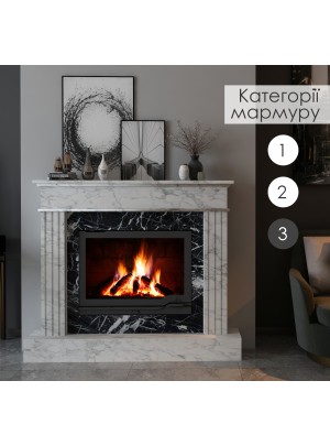 Камінне облицювання Hitis Бруно матеріал мармур категорії 3