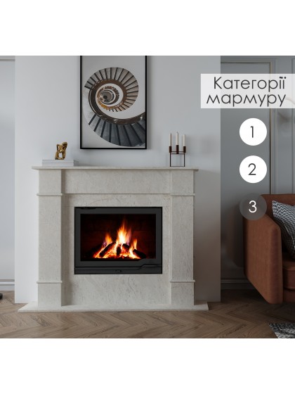 Камінне облицювання Hitis Одісей, матеріал мармур категорії 3