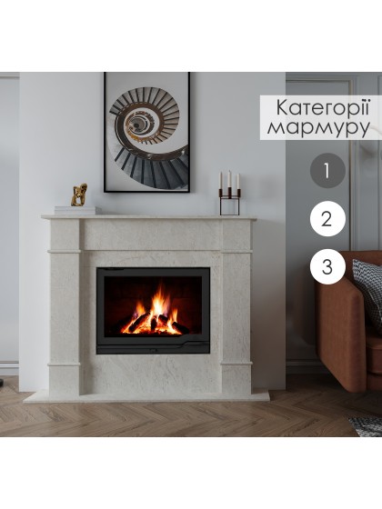 Камінне облицювання Hitis Одісей, матеріал мармур категорії 1
