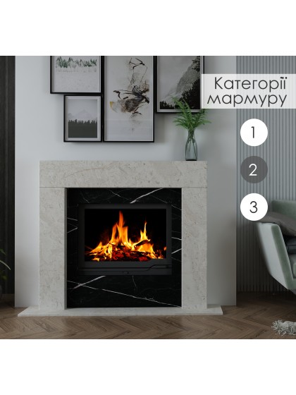 Камінне облицювання Hitis Персей, матеріал мармур категорії 2