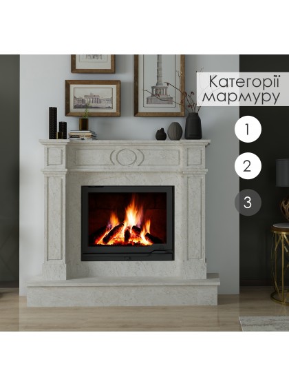 Камінне облицювання Hitis Прованс, матеріал мармур категорії 3