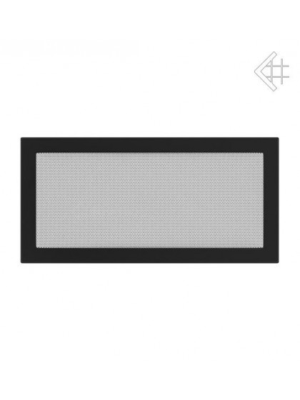 Вентиляційна решітка Kratki 22х45 см чорна
