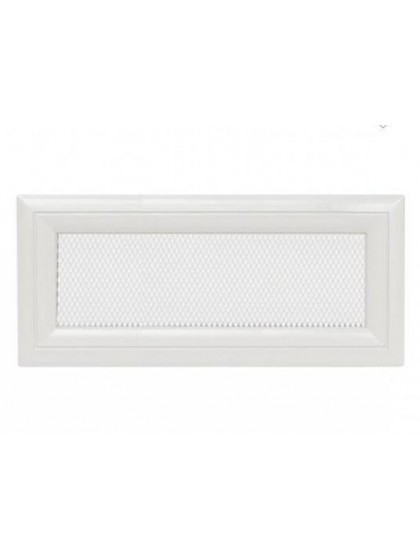 Вентиляційна решітка Kratki 11х32 см OSKAR біла