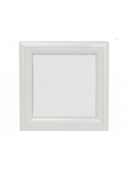 Вентиляційна решітка Kratki 17x17 см OSKAR біла