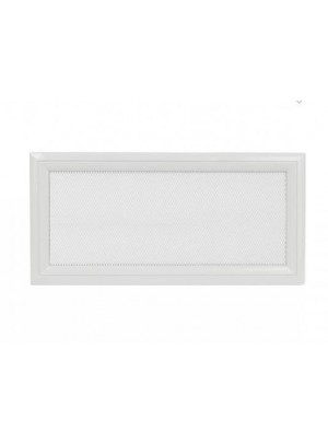 Вентиляційна решітка Kratki 17х37 см OSKAR біла