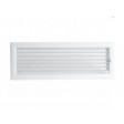 Вентиляційна решітка Kratki 17х49 см OSKAR біла