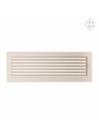 Вентиляційна решітка Kratki 17х49 см кремова з жалюзями