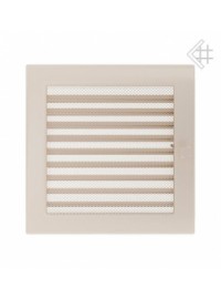 Вентиляційна решітка Kratki 22х22 см кремова з жалюзями