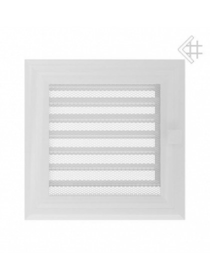 Вентиляційна решітка Kratki 17х17 см OSKAR біла з жалюзями Вентиляційна решітка Kratki 17х17 см OSKAR біла з жалюзями