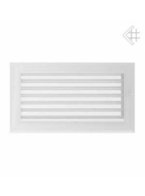 Вентиляційна решітка Kratki 17х30 см OSKAR біла з жалюзями