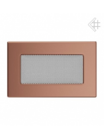 Вентиляційна решітка Kratki 11х17 см мідь гальванічна