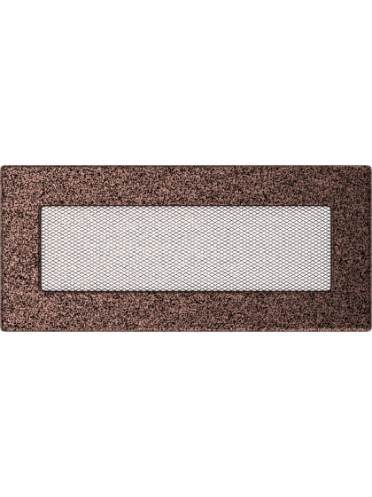 Вентиляційна решітка Kratki 11х24 см мідна