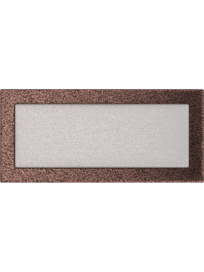 Вентиляційна решітка Kratki 17x37 см мідна