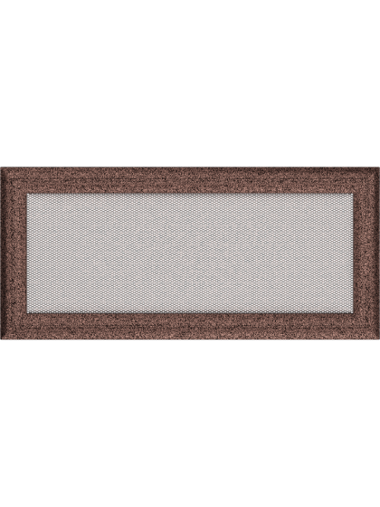 Вентиляційна решітка Kratki 17x37 см OSKAR мідна Вентиляційна решітка Kratki 17x37 см OSKAR мідна