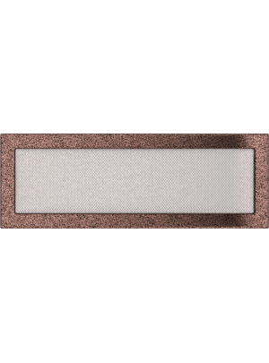 Вентиляційна решітка Kratki 17х49 см мідна