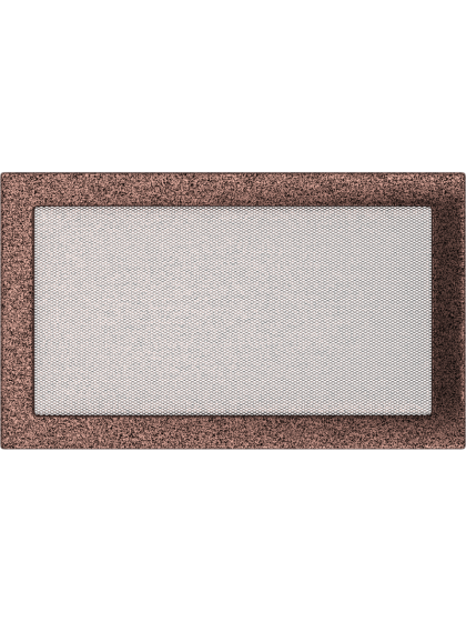 Вентиляційна решітка Kratki 22x37 см мідна