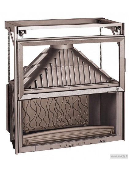 Камінна топка Invicta 1100 GRANDE VISION з гільйотиною