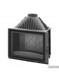Камінна топка Invicta 800 GRANDE ANGLE з шибером 