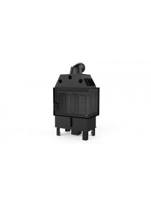 Камінна топка Defro Home INTRA SM BP (чорний шамот) 