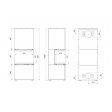 Камінна топка Defro Home INTRA XSM C ver. COMPACT 1 Чорна