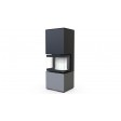 Камінна топка Defro Home INTRA XSM C ver. COMPACT 1 Сіра