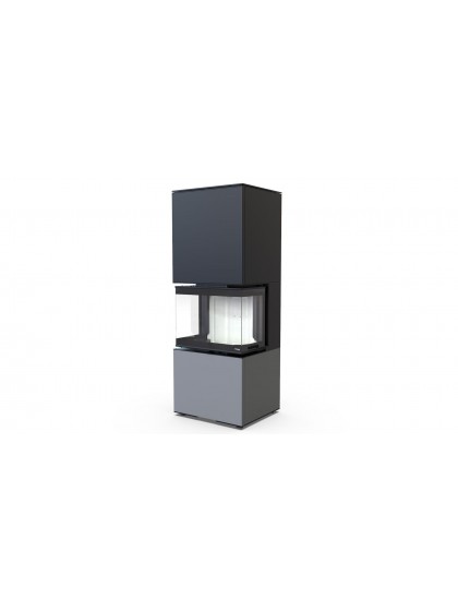 Камінна топка Defro Home INTRA XSM C ver. COMPACT 1 Сіра