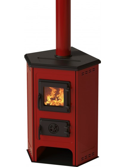 Сталева піч-камін MBS CORNER