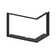 Маскувальна рамка для камінної топки Hitze ALBERO 11RG.H-М01