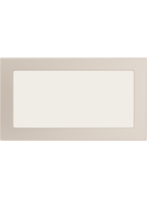 Вентиляційна решітка Kratki 17х30 см кремова