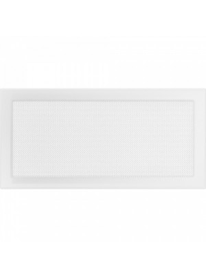 Вентиляційна решітка Kratki 22х45 см біла 