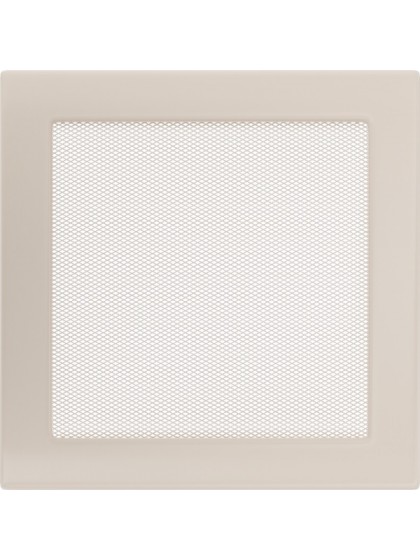 Вентиляційна решітка Kratki 22х22 см кремова