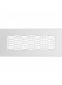 Вентиляційна решітка Kratki 11х24 см біла 