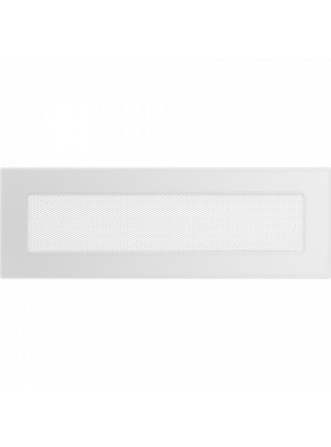Вентиляційна решітка Kratki 11х32 см біла 