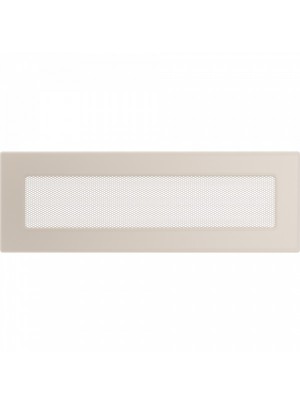 Вентиляційна решітка Kratki 11х32 см кремова 