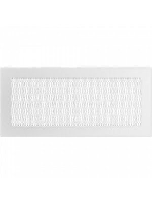 Вентиляційна решітка Kratki 17х37 см біла 