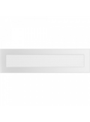 Вентиляційна решітка Kratki 11х42 см біла 