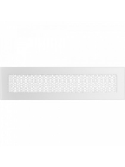 Вентиляційна решітка Kratki 11х42 см біла