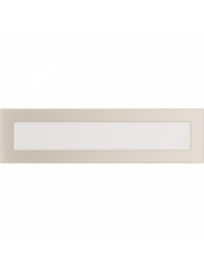 Вентиляційна решітка Kratki 11х42 см кремова