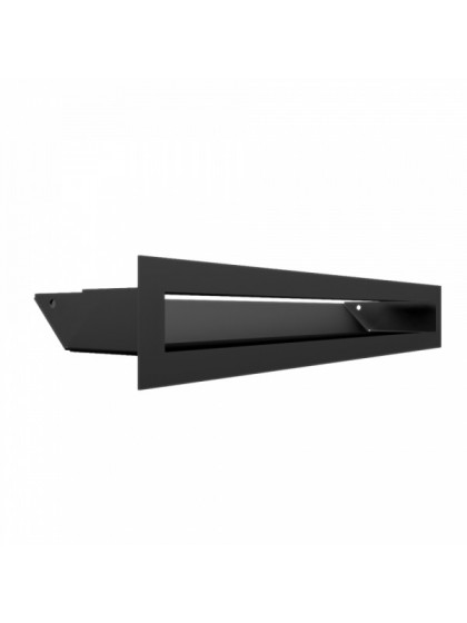 Вентиляційна решітка Kratki LUFT чорна 6х40 Вентиляційна решітка Kratki LUFT чорна 6х40