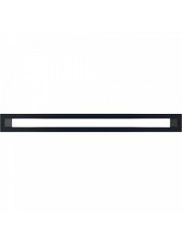 Вентиляційна решітка Kratki TUNEL графітова 6х60 см