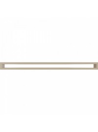 Вентиляційна решітка Kratki TUNEL кремова 6х80 см