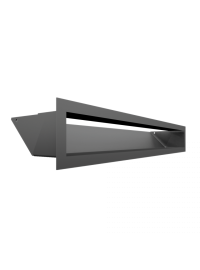 Вентиляционная решетка люфт MODERN графитовая 850x90 (130)