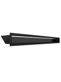 Вентиляционная решетка Ferrum Luft черная 90x1000 (90)