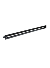 Вентиляционная решетка Nordflam AERO 60x980 C черная люфт